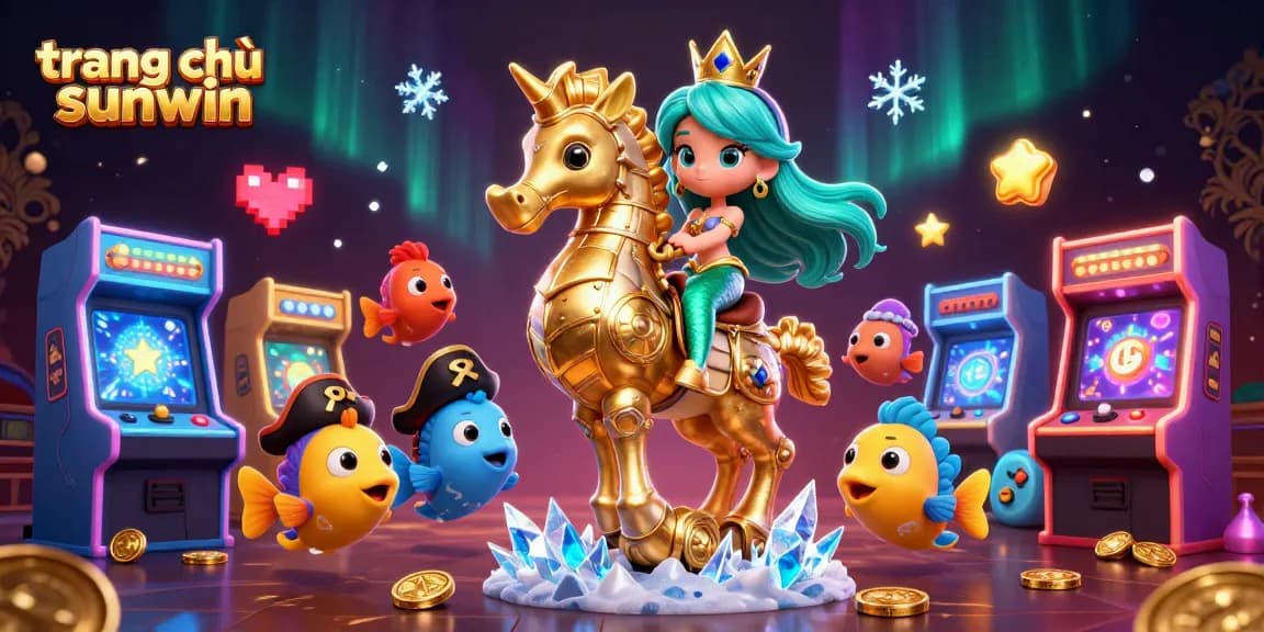 Experience exciting gameplay at trang chủ sunwin with captivating mermaid casino adventure scene.