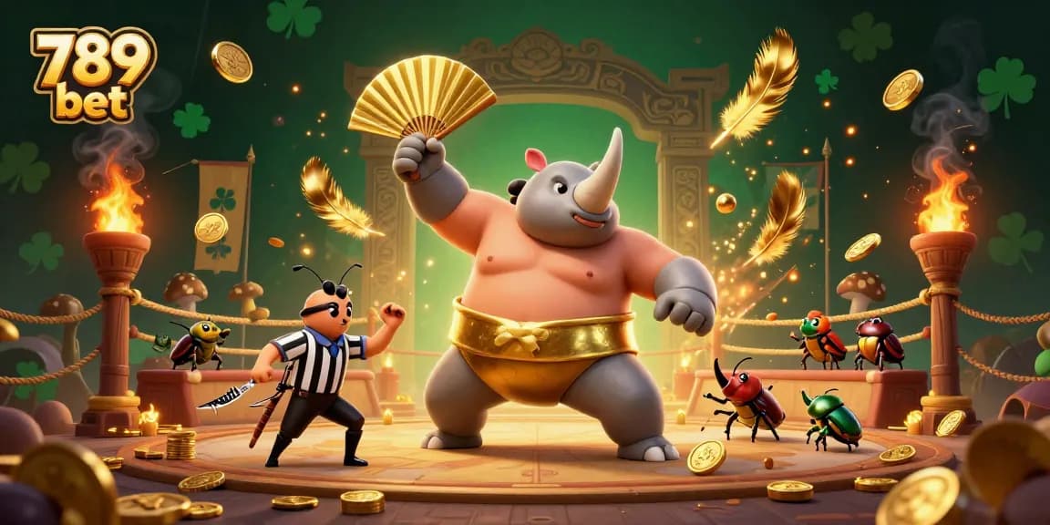 Bet big with 789 bet, featuring a dynamic casino scene from a 3D cartoon illustration.