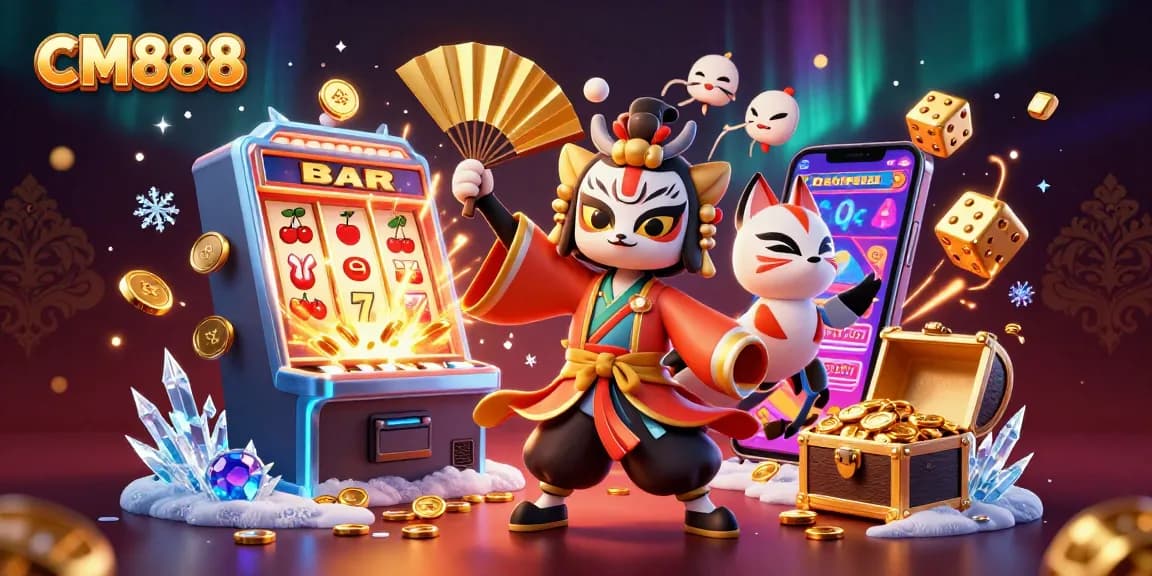 Spin the reels dynamically with CM888 and experience the thrill of casino gaming.