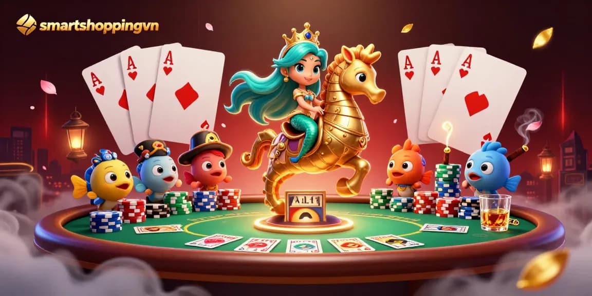 Experience thrilling gameplay at smartshoppingvn with vibrant casino elements in a 3D adventure.