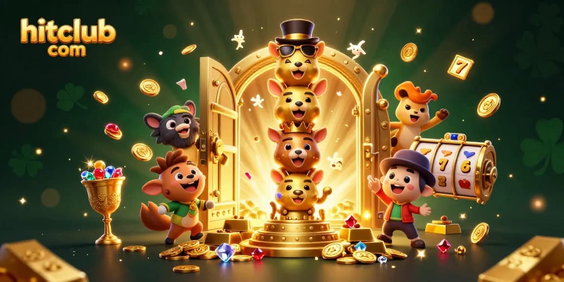 Join the excitement at hitclub com with vibrant slot machines, golden treasures, and thrilling casino games!