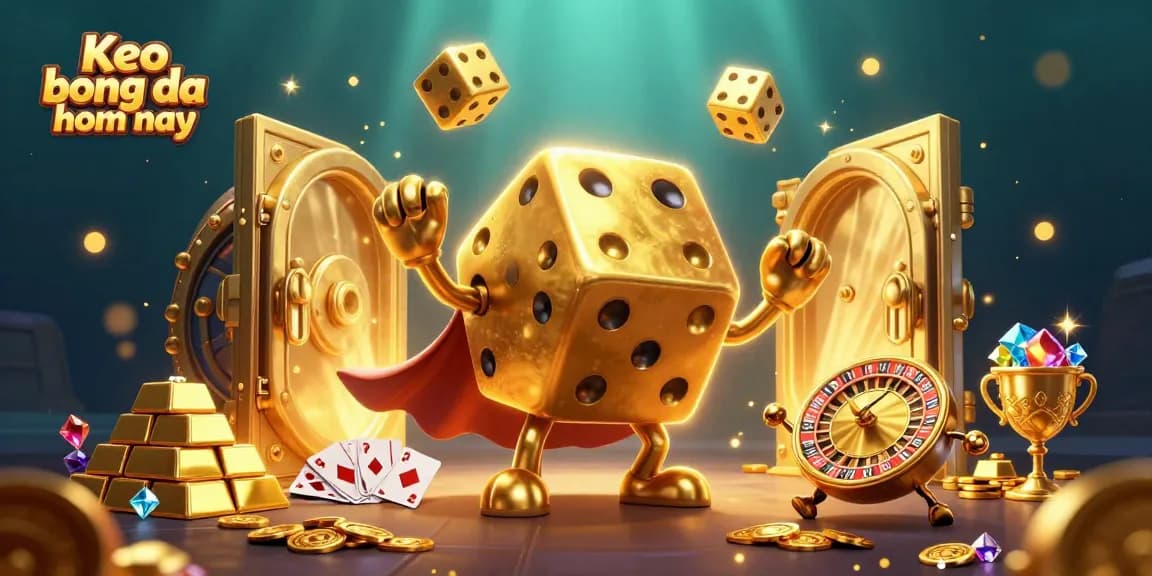 Engaging scene featuring Keo bong da hom nay with characters showcasing exciting betting dynamics and wealth symbols