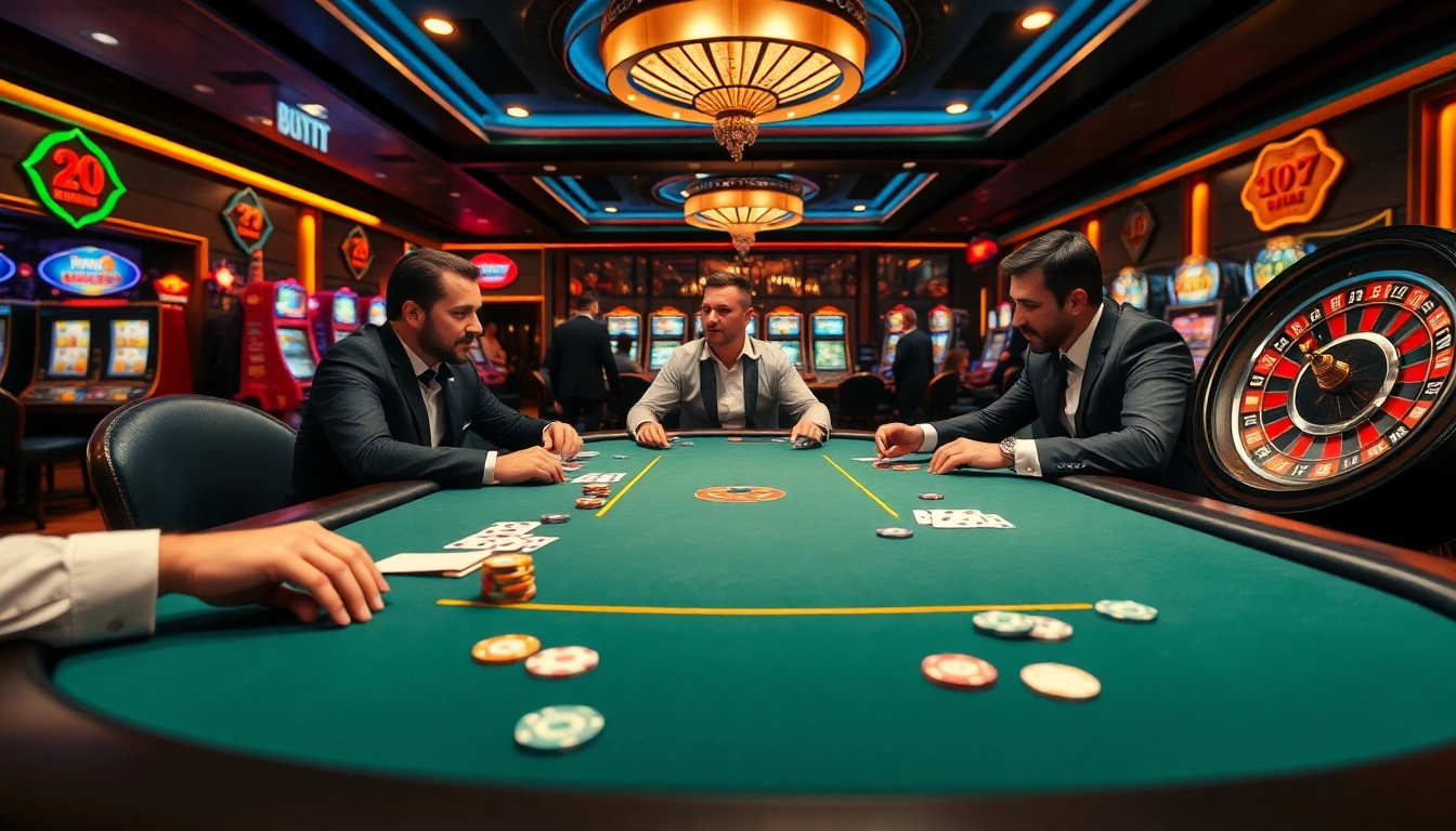 Experience the thrill of betting in a high-stakes poker game at 79king casino.