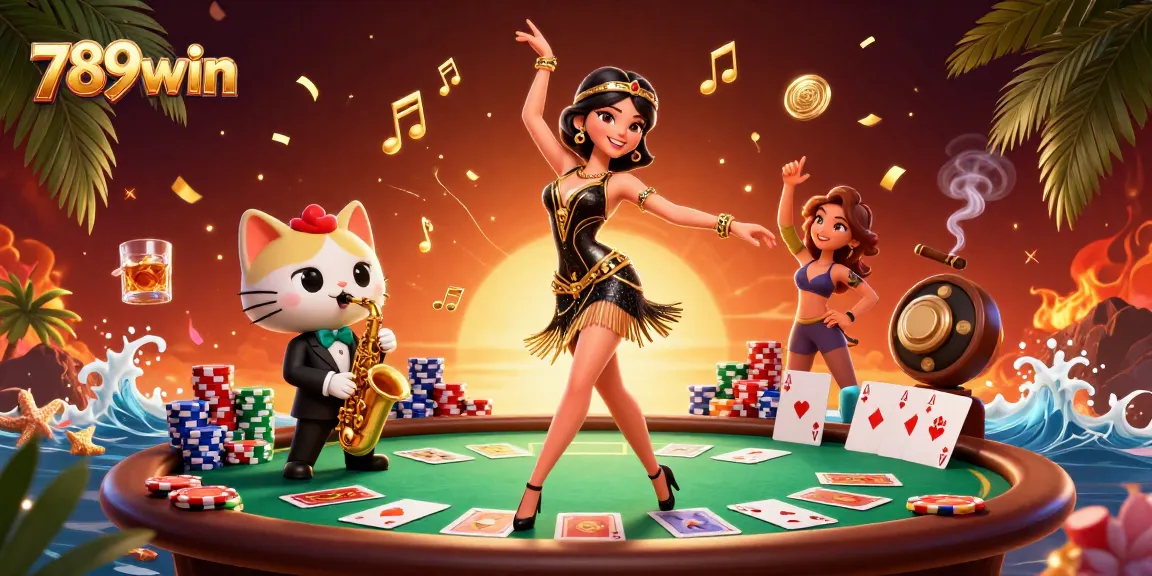 Experience dazzling games at 789win while winning big at the vibrant poker table.