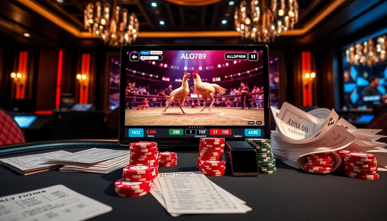 Experience the excitement of trang ALO789 with vibrant visuals of online gambling and thrilling gameplay.