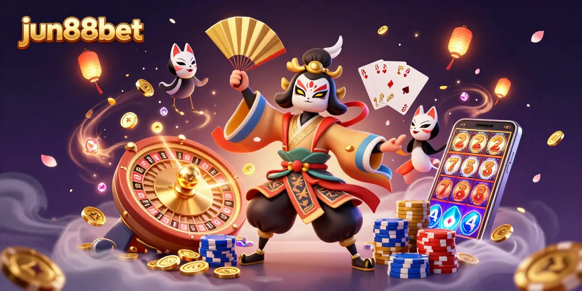 Engage with jun88bet as thrilling characters and casino elements create a vibrant gambling experience.