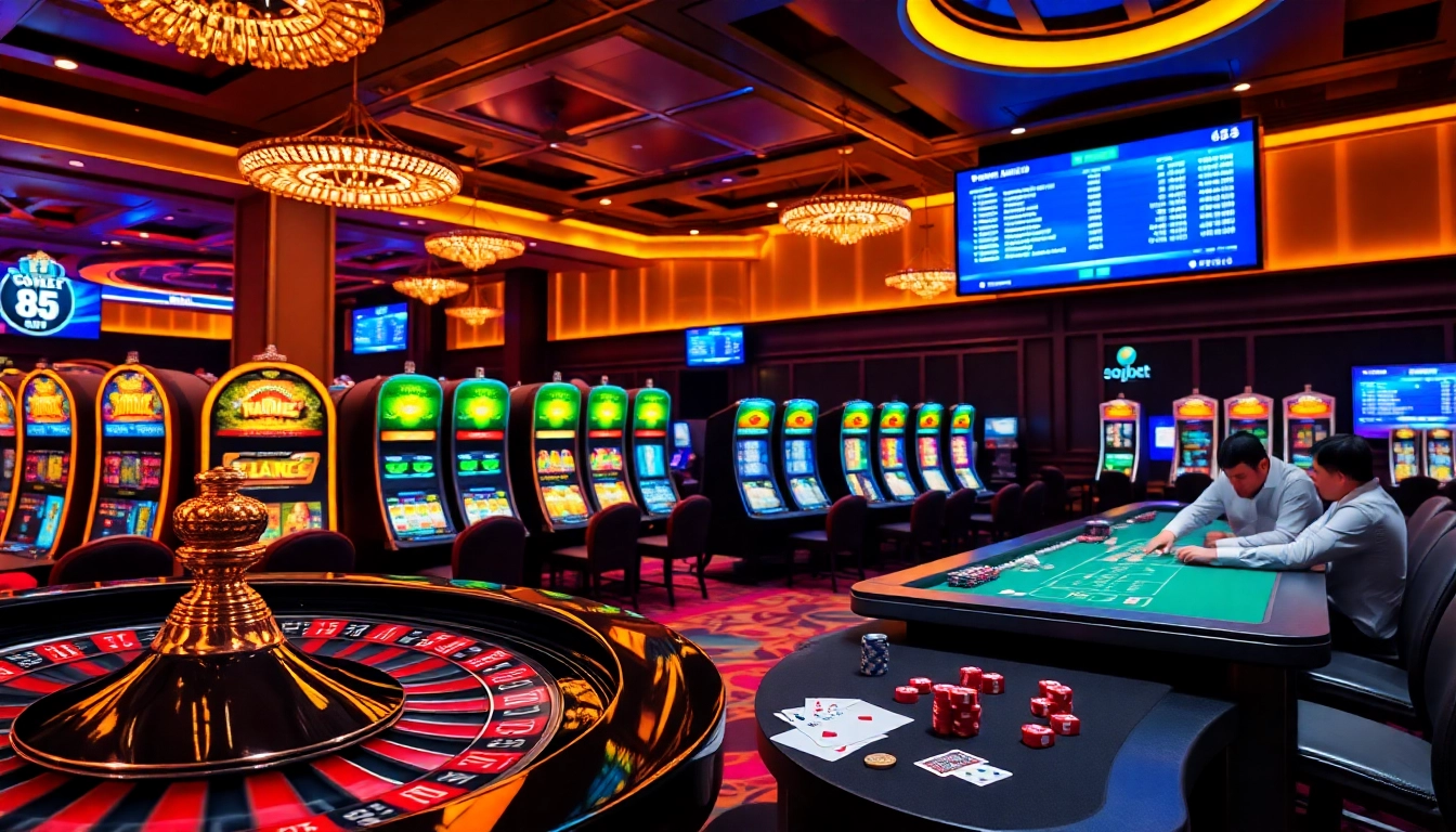 Experience thrilling gameplay at เว็บ soibet with vibrant casino visuals and excitement.