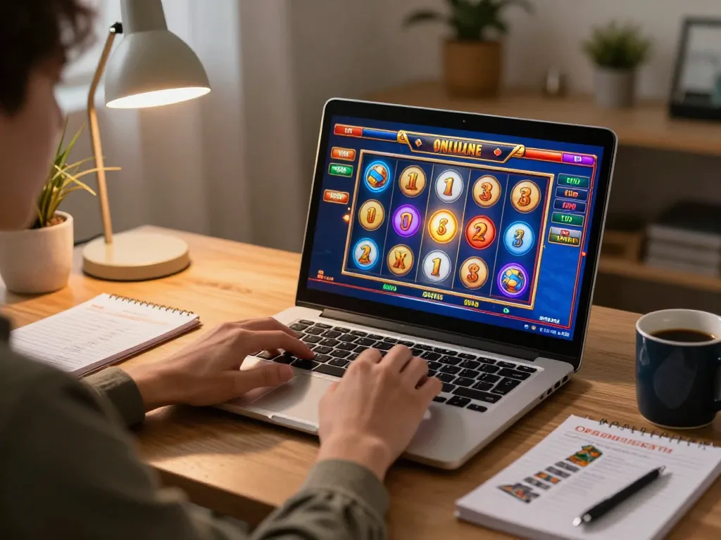 Engagingly playing slots at home on 789win with dynamic game interface and cozy surroundings