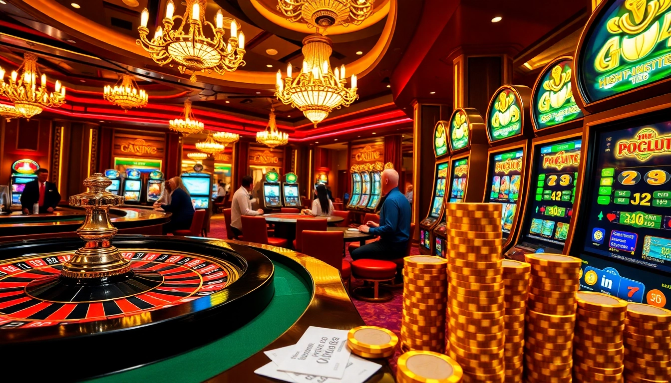 Experience the vibrant atmosphere of gg88.video with players engaging at luxurious casino tables.