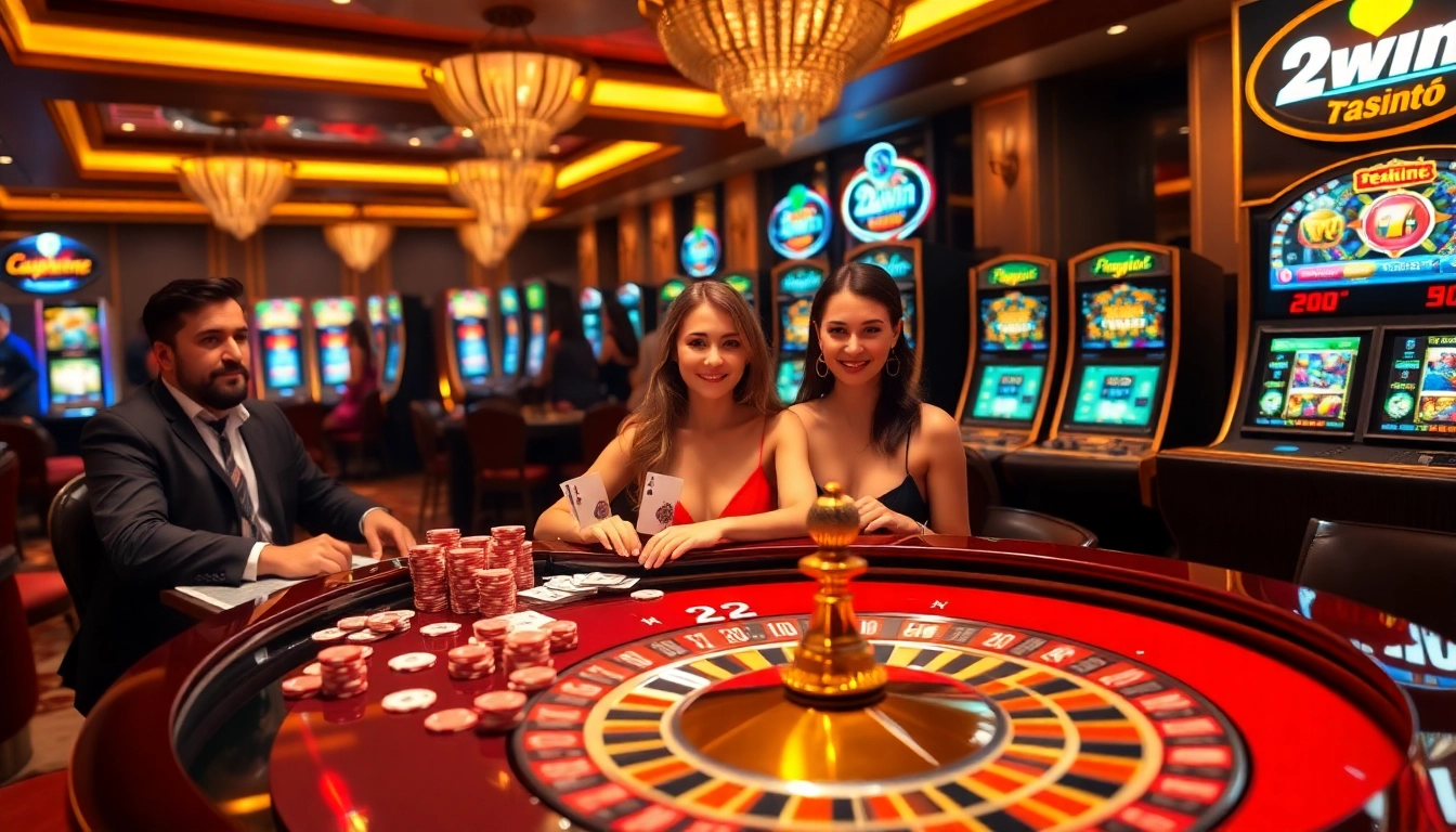 Gamble at the luxurious 23win casino table with poker chips and vibrant roulette wheel.