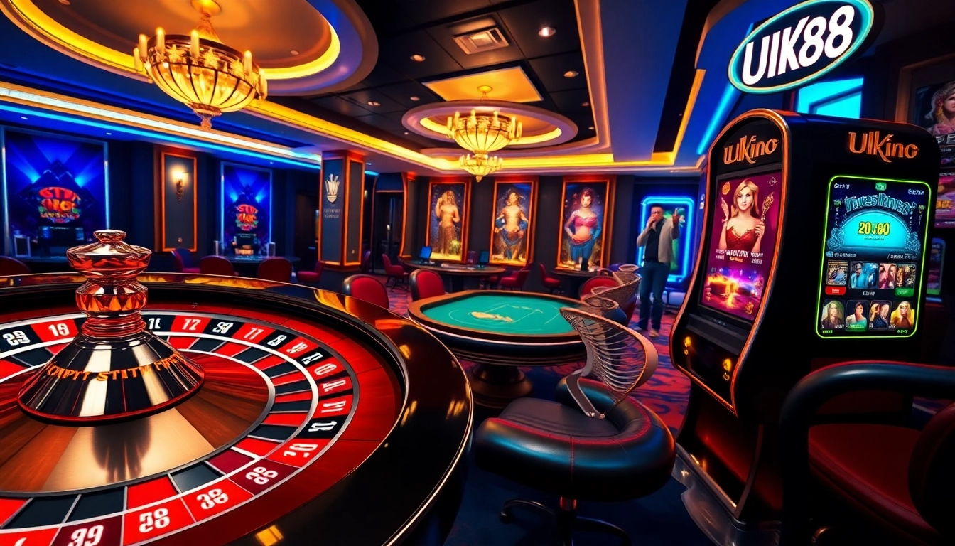 Experience strategic gaming at UK88 through thrilling roulette and poker tables